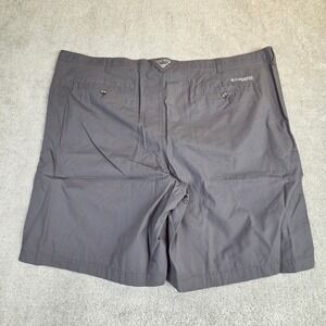 Columbia PFG Bonehead II Shorts Mens 50 Gray Cotton Fishing NEW